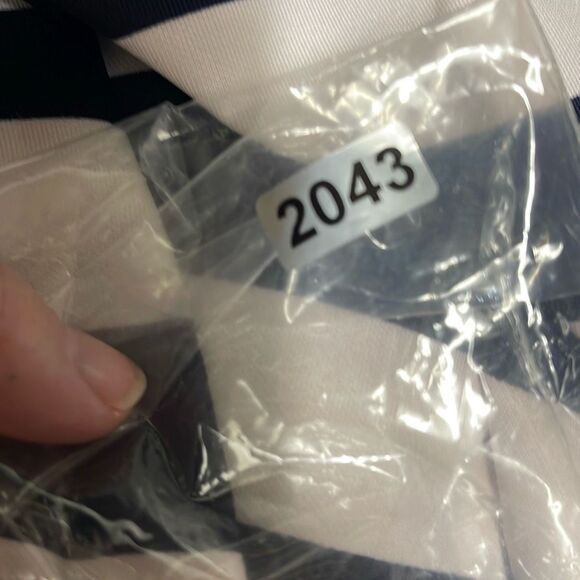 Dina-be size M nautical fit n flare striped short dress. Made in U.S.A. - Picture 5 of 5